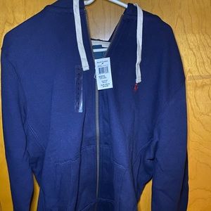 Polo by Ralph Lauren Men’s Zip Up Hooded Sweatshirt